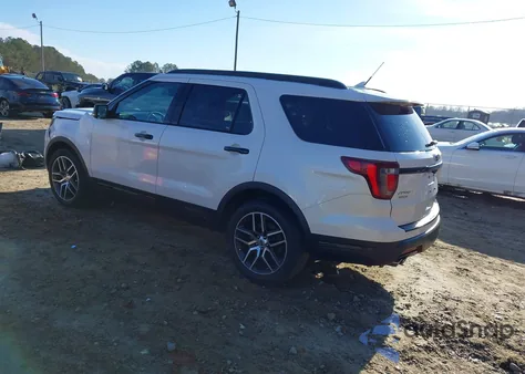 2018 Ford Explorer Sport из США, поврежденный, VIN 1FM5K8GT4JGC83277